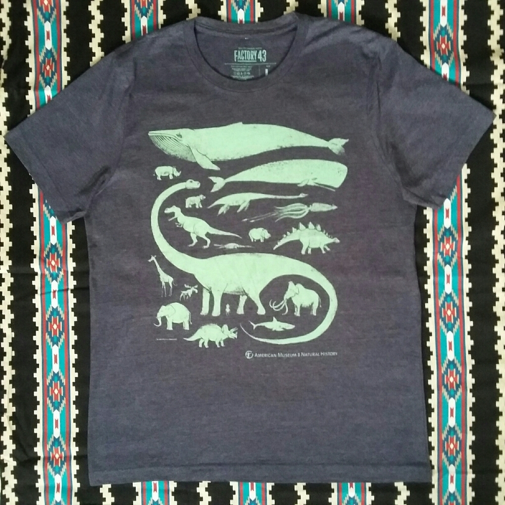 American Museum of Natural History T-shirt Size L